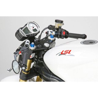 LSL Lenkerstummel Tour-Match, Speed Triple 1050 05-07 Aluminium, silber
