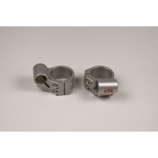 LSL Speed-Match Schellen, Ø 58 mm Aluminium, silber