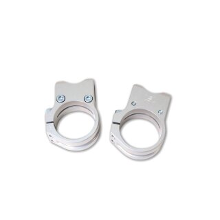 LSL Sport-Match Schellen, Ø 48 mm Aluminium, silber