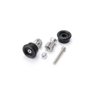 LSL Klemmbock Kit H-D Dyna, 25,4 mm, silber Aluminium, silber