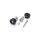 LSL Klemmbock Kit H-D Dyna, 25,4 mm, silber Aluminium, silber