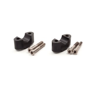 LSL RiseUp-Bock Set, TRIUMPH, 25mm, Ø1 Zoll Aluminium, schwarz
