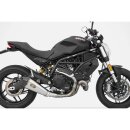 ZARD Edelstahl-Endtopf Basso Ducati Monster 797 17- (Euro4)
