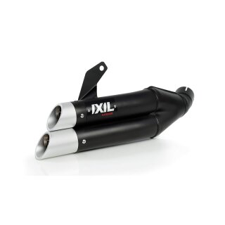 IXIL Hyperlow black XL für Suzuki GSX-S 750, 16-, GSR 750, 11-17 Edelstahl, schwarz