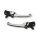 LSL Hebel-Set VESPA GTS 08-, silber Aluminium, silber