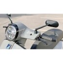 LSL Hebel-Set VESPA GTS 08-, schwarz Aluminium, schwarz