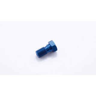 LSL Alu-Hohlschraube M10x1.00, blau Aluminium, blau