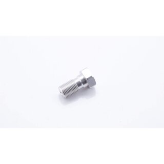 LSL Alu-Hohlschraube M10x1.00, silber Aluminium, silber