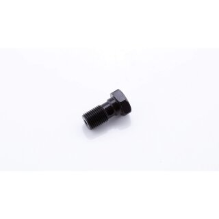 LSL Alu-Hohlschraube M10x1.00, schwarz Aluminium, schwarz