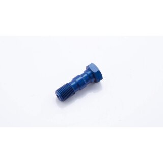 LSL Alu-Doppelhohlschraube M10x1.00, blau Aluminium, blau