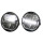 KOSO LED Hauptscheinwerfer THUNDERBOLT mit Standlicht, schwarz Aluminium,