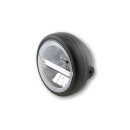 HIGHSIDER 5 3/4 Zoll LED-Scheinwerfer PECOS TYP 6 mit TFL, sw matt, seitl. Befest. Stahl, schwarz