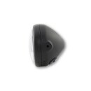 HIGHSIDER 5 3/4 Zoll LED-Scheinwerfer PECOS TYP 6 mit TFL, sw matt, seitl. Befest. Stahl, schwarz