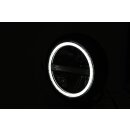 HIGHSIDER 5 3/4 Zoll LED-Scheinwerfer PECOS TYP 6 mit TFL, sw matt, seitl. Befest. Stahl, schwarz