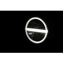 HIGHSIDER 5 3/4 Zoll LED-Scheinwerfer PECOS TYP 6 mit TFL, sw matt, seitl. Befest. Stahl, schwarz
