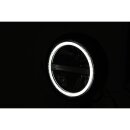 HIGHSIDER 5 3/4 Zoll LED-Scheinwerfer PECOS TYP 6 mit TFL, sw matt, untere Befest. Stahl, schwarz