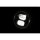 HIGHSIDER 5 3/4 Zoll LED-Scheinwerfer PECOS TYP 7 mit Standlichtring, sw matt, seitl. Befest. Stahl, schwarz