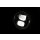 HIGHSIDER 5 3/4 Zoll LED-Scheinwerfer PECOS TYP 7 mit Standlichtring, sw matt, untere Befest.