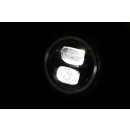 HIGHSIDER 5 3/4 Zoll LED-Scheinwerfer PECOS TYP 7 mit Standlichtring, chrom