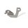 LSL Halter Clutch-Box, Edelstahl Edelstahl, silber
