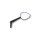 SHIN YO Spiegel CODY Aluminium, schwarz