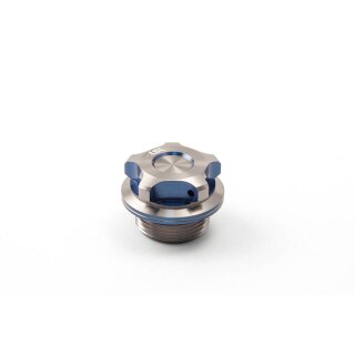 LSL Öleinfüllstopfen M27x1.5, YAMAHA diverse Aluminium, silber