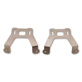 LSL SET Kotflügel Halter BMW R 100 R, front Aluminium, silber