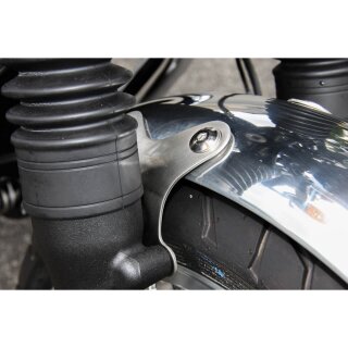 LSL Aluminium-Fender TR Thruxton 1200, 16-19 Aluminium, silber