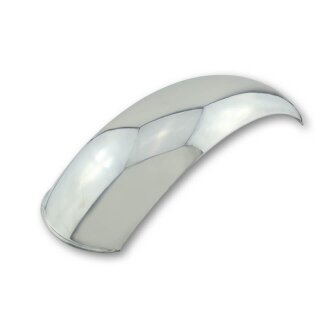 LSL Alu-Kotflügel poliert, 600 mm/180 mm, hinten Aluminium, silber