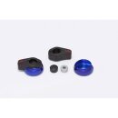 LSL Crash-Pads, blau-lasiert Aluminium, blau