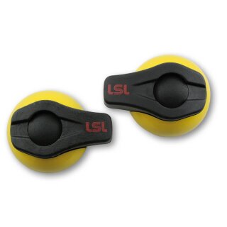 LSL Crash-Pads, gelb Aluminium, gelb