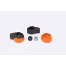 LSL Crash-Pads, orange Aluminium, orange