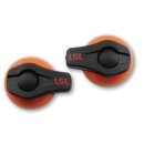 LSL Crash-Pads, orange Aluminium, orange