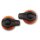 LSL Crash-Pads, orange Aluminium, orange