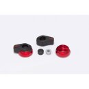 LSL Crash-Pads, rot-lasiert Aluminium, rot