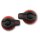 LSL LSL Crash-Pads, signalrot Aluminium, signalrot