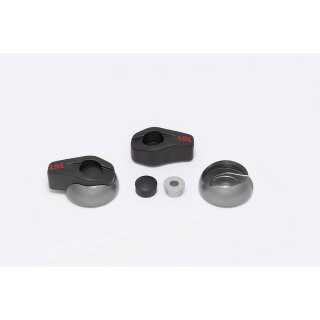 LSL Crash-Pads, titan Aluminium, titan