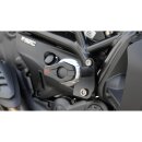 LSL Crash-Pad Anbaukit Ducati Monster 821/1200 14- schwarz