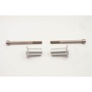 LSL CRASH PAD® Anbaukit CBR 900 RR, 92-99 Aluminium, silber