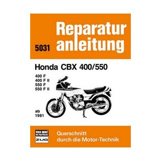 Motorbuch Bd. 5031 Reparaturanleitung HONDA CBX 400/550 81-
