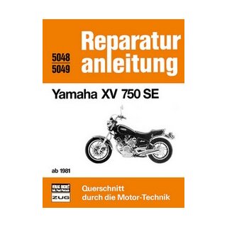 Motorbuch Bd. 5048-5049 Reparaturanleitung YAMAHA XV750 SE 81-
