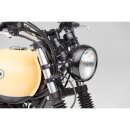 LSL Six Days Scheinwerfer, schwarz/schwarz H4 Klarglas ,...