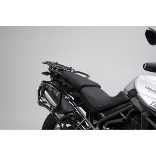 PRO Seitenträger Schwarz. Triumph Tiger 800 Modelle (10-).