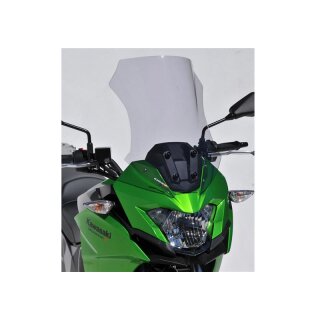 Windschutzscheibe KAWASAKI Versys - X 300 2017 bis 2020 grau getönt (durchsichtig)