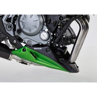 BODYSTYLE Bugspoiler KAWASAKI Z650 2018 bis 2019 schwarz Metallic Spark Black, 660