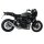 HURRIC Pro 2 Retro Auspuff KAWASAKI Z900 RS 2021 bis 2024 silber