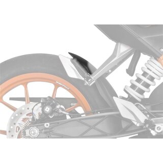 BODYSTYLE Hinterradabdeckungsverlängerung KTM 125 Duke 2011 bis 2016 schwarz-matt