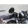 CLUBMAN LSL Spiegel Clubman mit LSL Logo Aufdruck, schwarz/rechts , schwarz