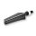 HIGHSIDER LED Sequenz-Blinker STS 1, schwarzes 2C Gehäuse, getöntes Glas. Aluminium, schwarz/silber