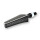 HIGHSIDER LED Sequenz-Blinker STS 1, schwarzes 2C Gehäuse, getöntes Glas. Aluminium, schwarz/silber